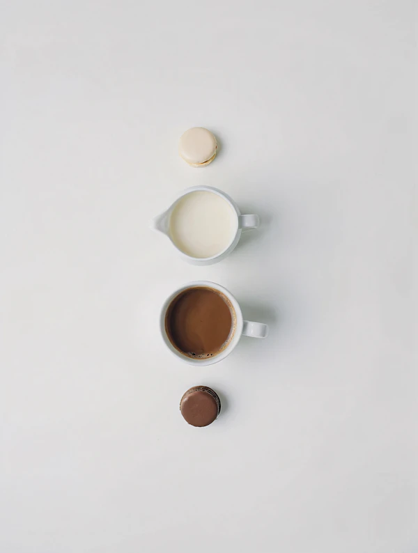 Minimalist Food Layout