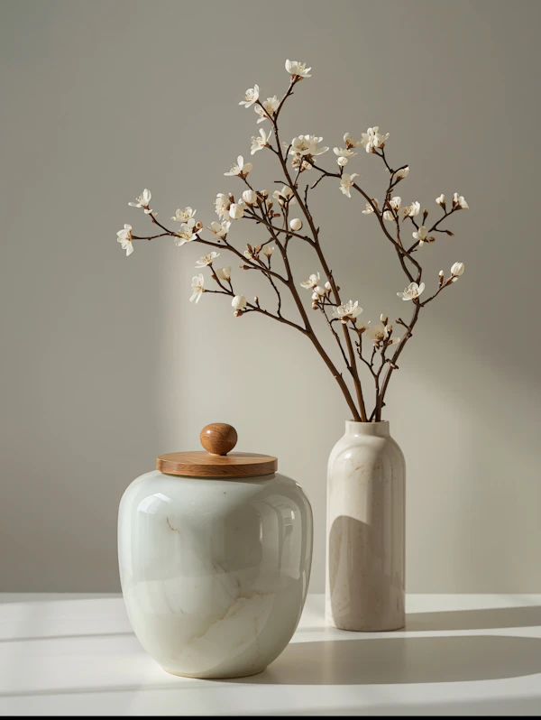 Minimalist Ceramic Display