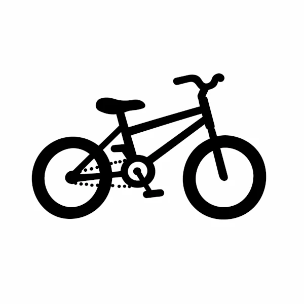 Minimalist Bicycle Art