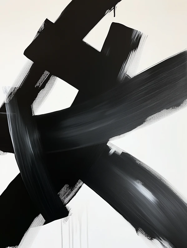 Abstract Brushstrokes