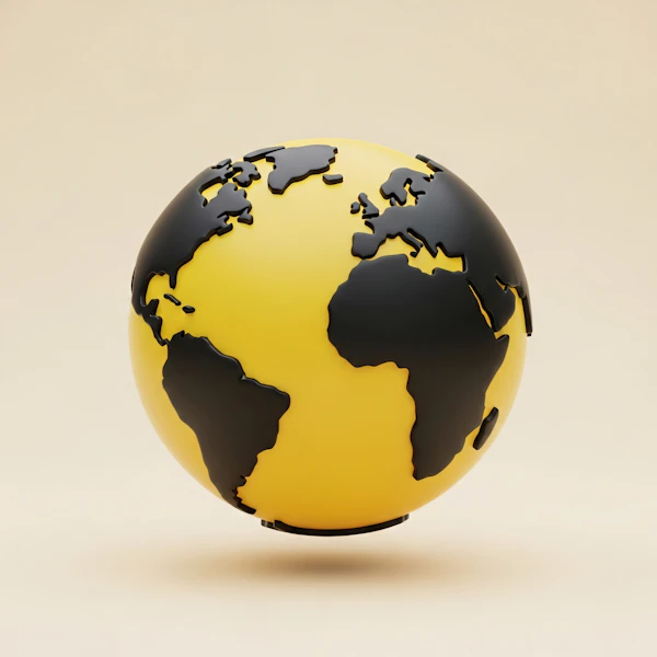 Stylized Globe Design