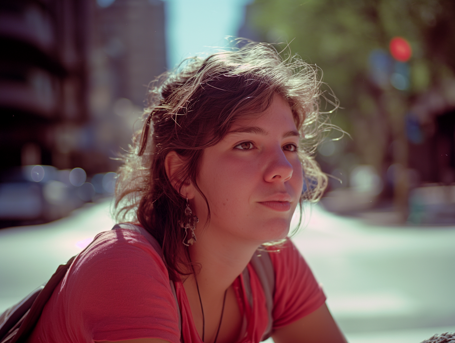 Serene Contemplation in Golden Hour