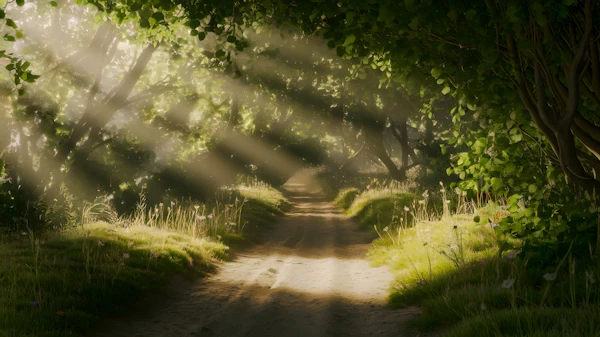 Serene Forest Pathway