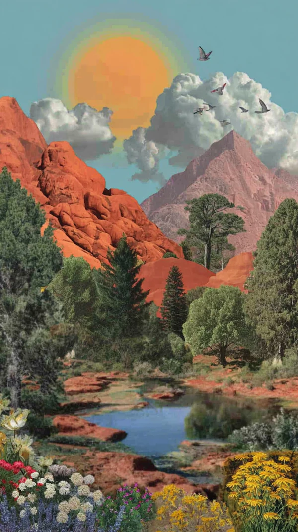 Serene River Landscape