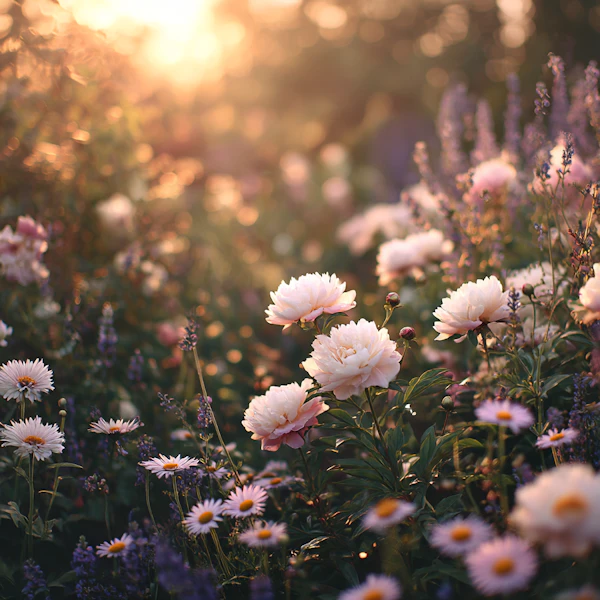 Golden Garden Serenity