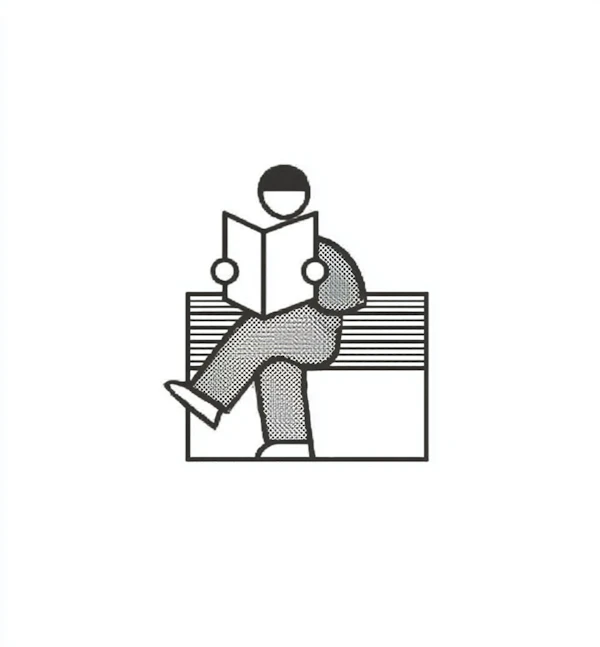 Minimalist Reading Scene