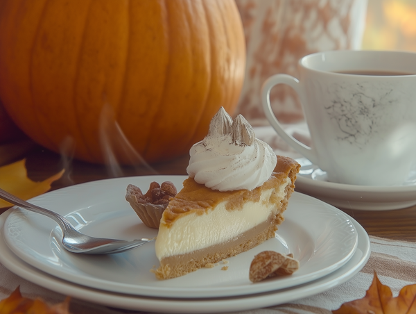 Pumpkin Pie Close-Up