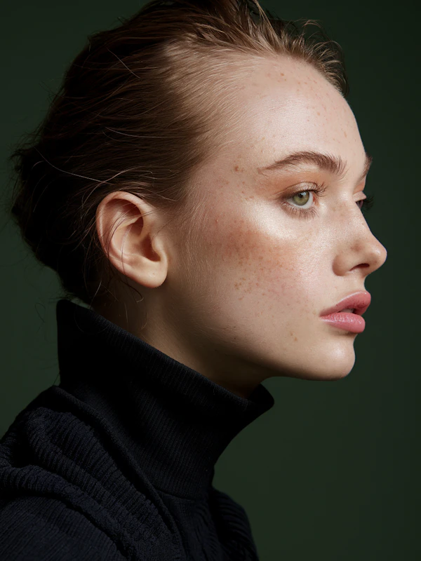 Profile Of Young Woman