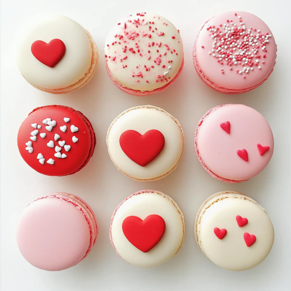 Valentine's Day Macarons