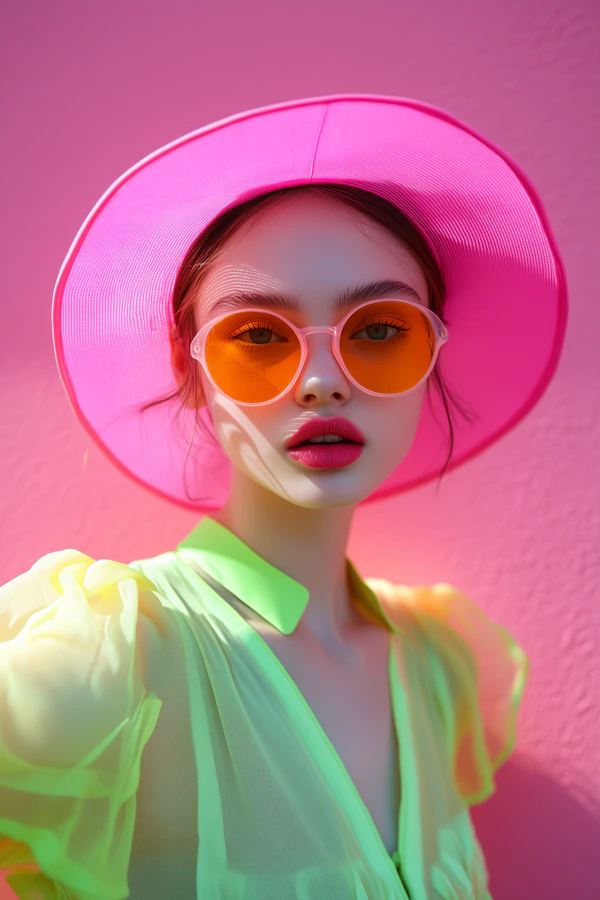 Vibrant Summer Portrait