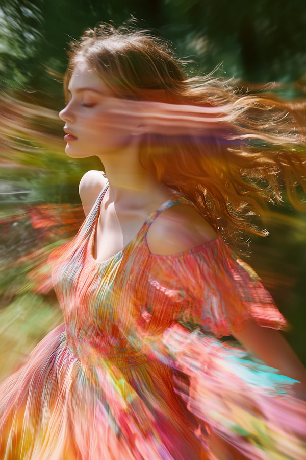 Ethereal Motion Portrait