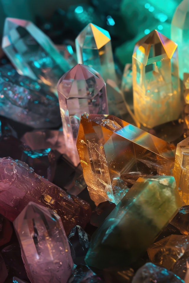 Vibrant Crystals Collection