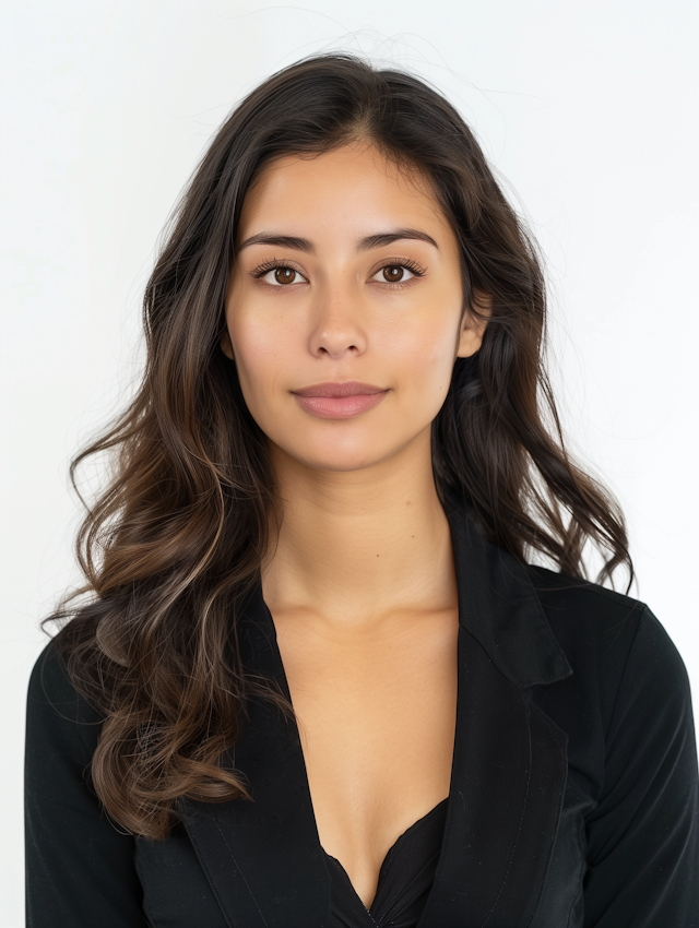 Serene Portrait of a Young Woman