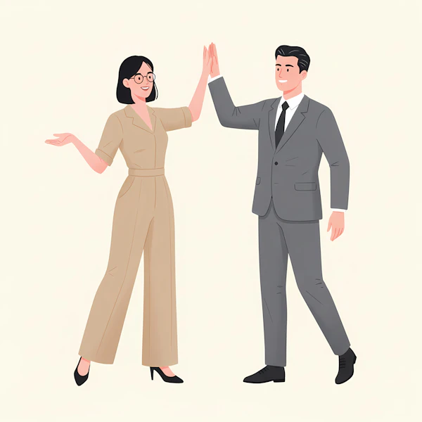 High-Five Celebration