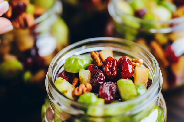 Fruit and Nut Medley Jar