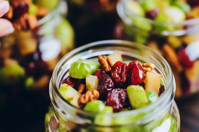 Fruit and Nut Medley Jar