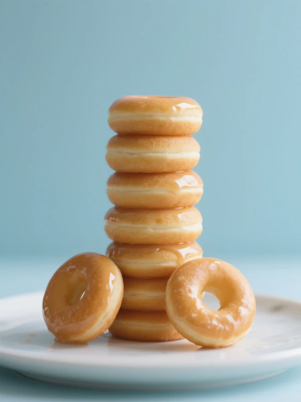 Glazed Donut Stack