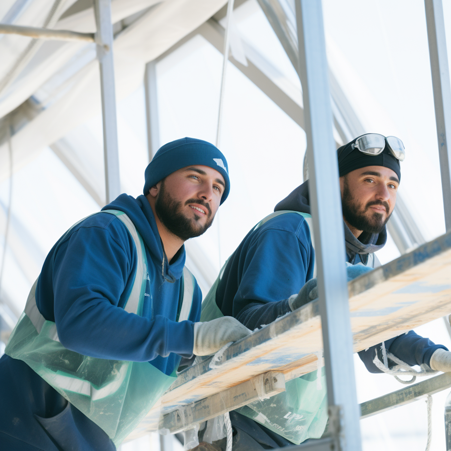 Construction Crewmates in Uniform