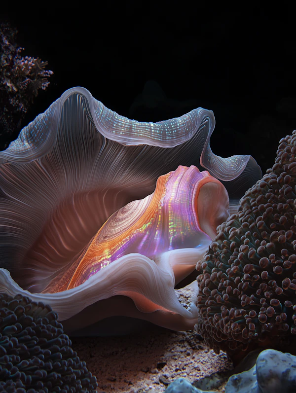 Underwater Seashell Glow