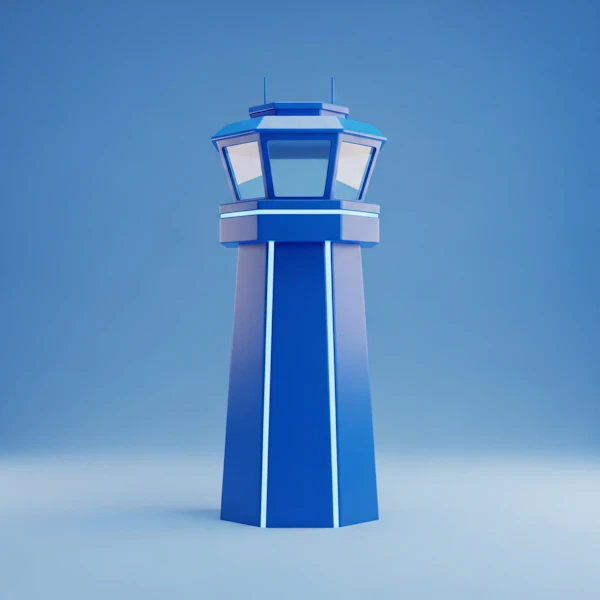 Modern 3D Lighthouse