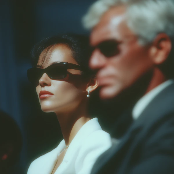 Stylish Duo Portrait