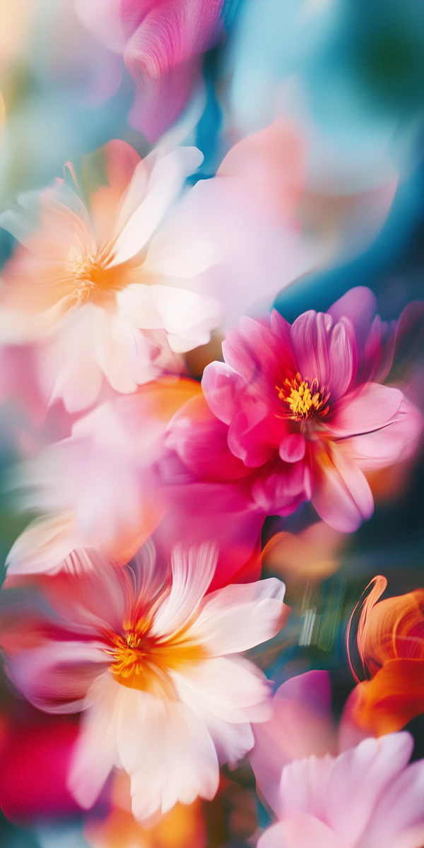 Dreamy Floral Composition