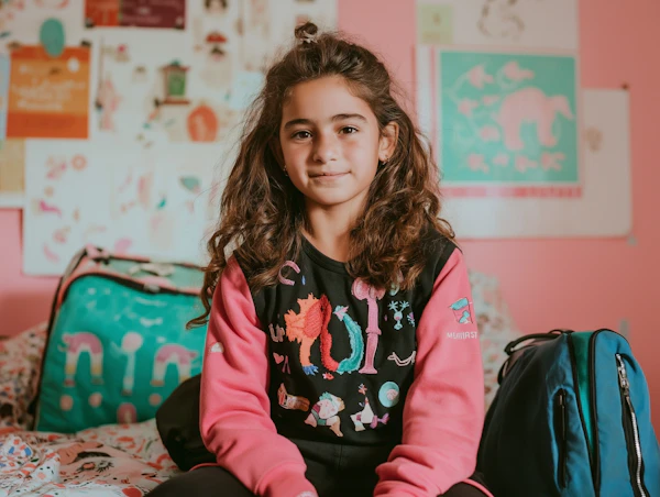 Girl in Creative Space