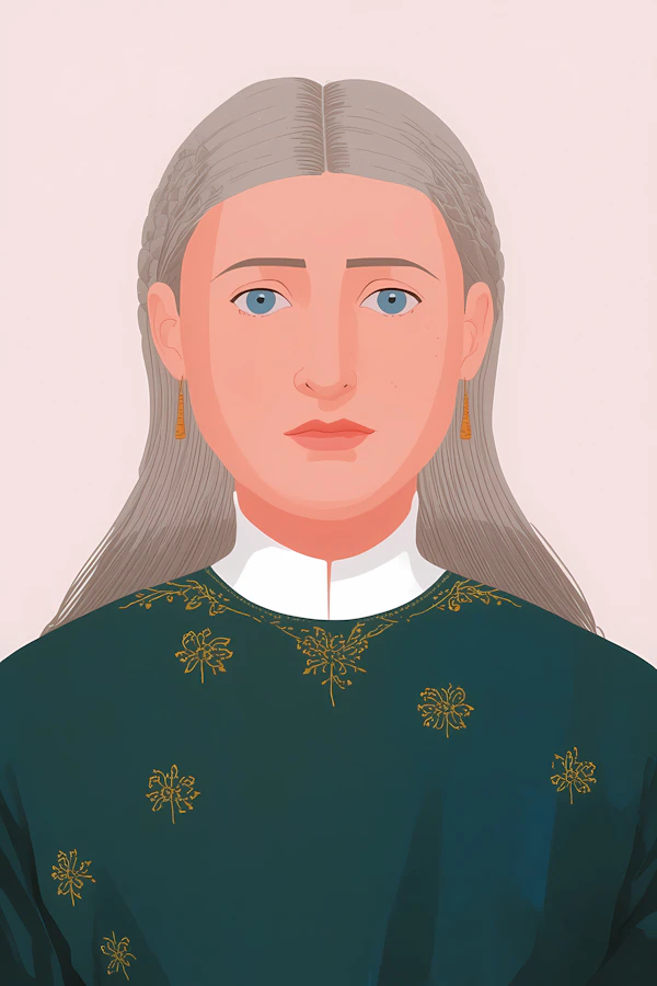 Elegant Portrait Art