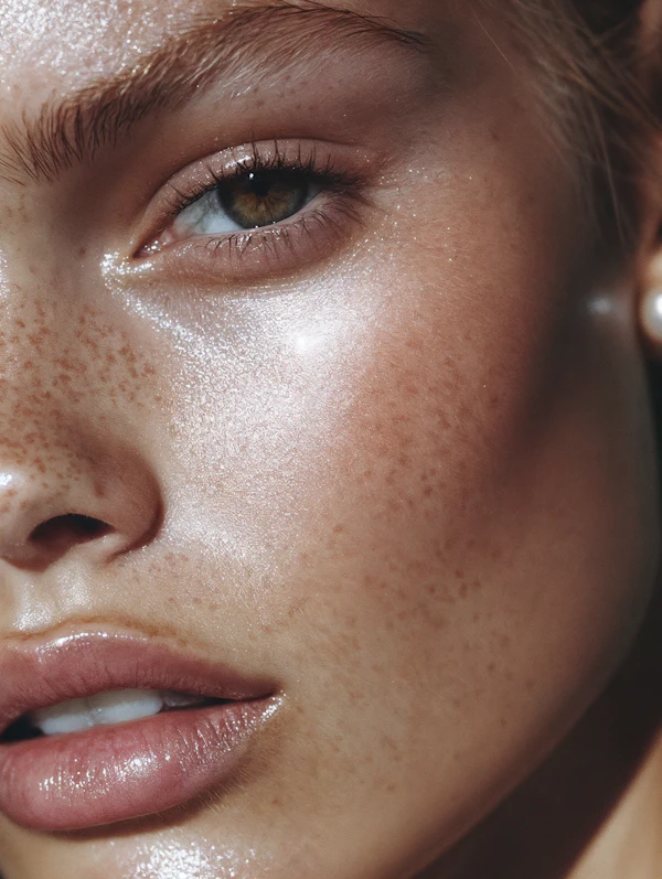 Freckled Beauty Portrait