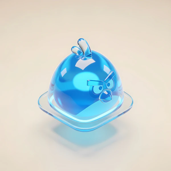 Stylized Blue Bird