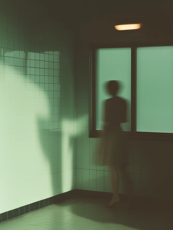 Ethereal Figure Near Window