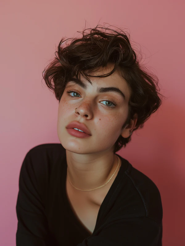 Intense Gaze Portrait