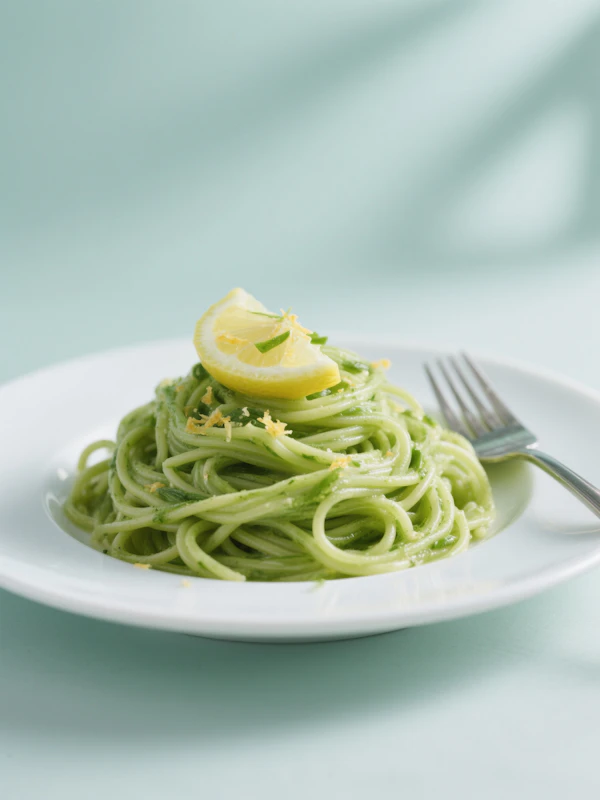 Pesto Spaghetti Dish
