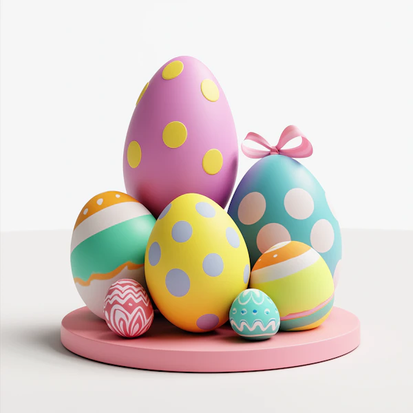 Colorful Easter Eggs