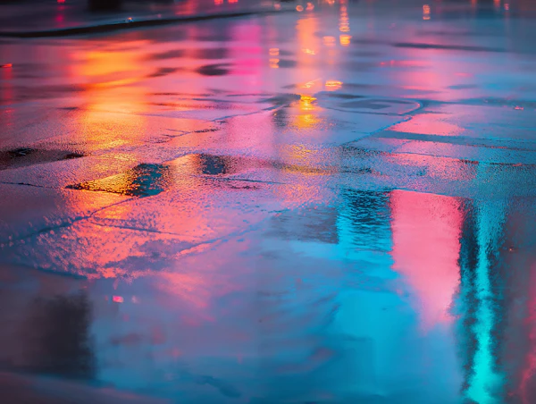 Neon Reflections