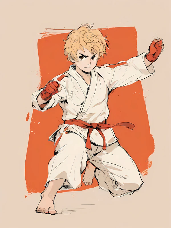 Dynamic Martial Artist