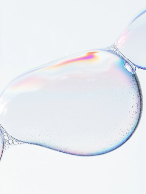 Iridescent Soap Bubbles