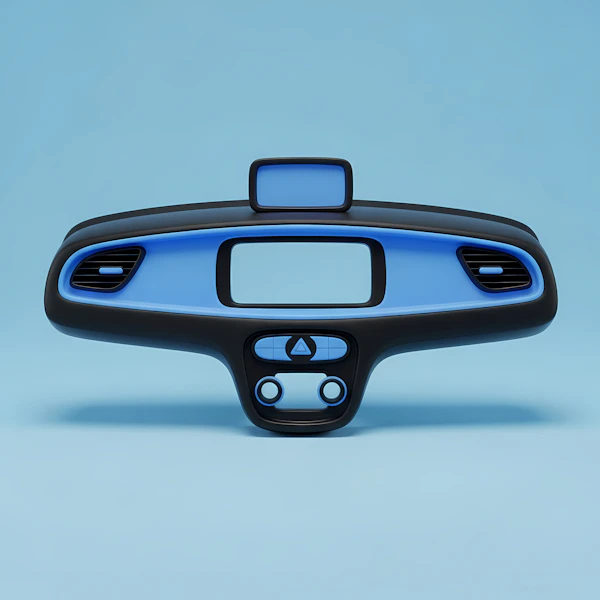 Modern Car Dashboard