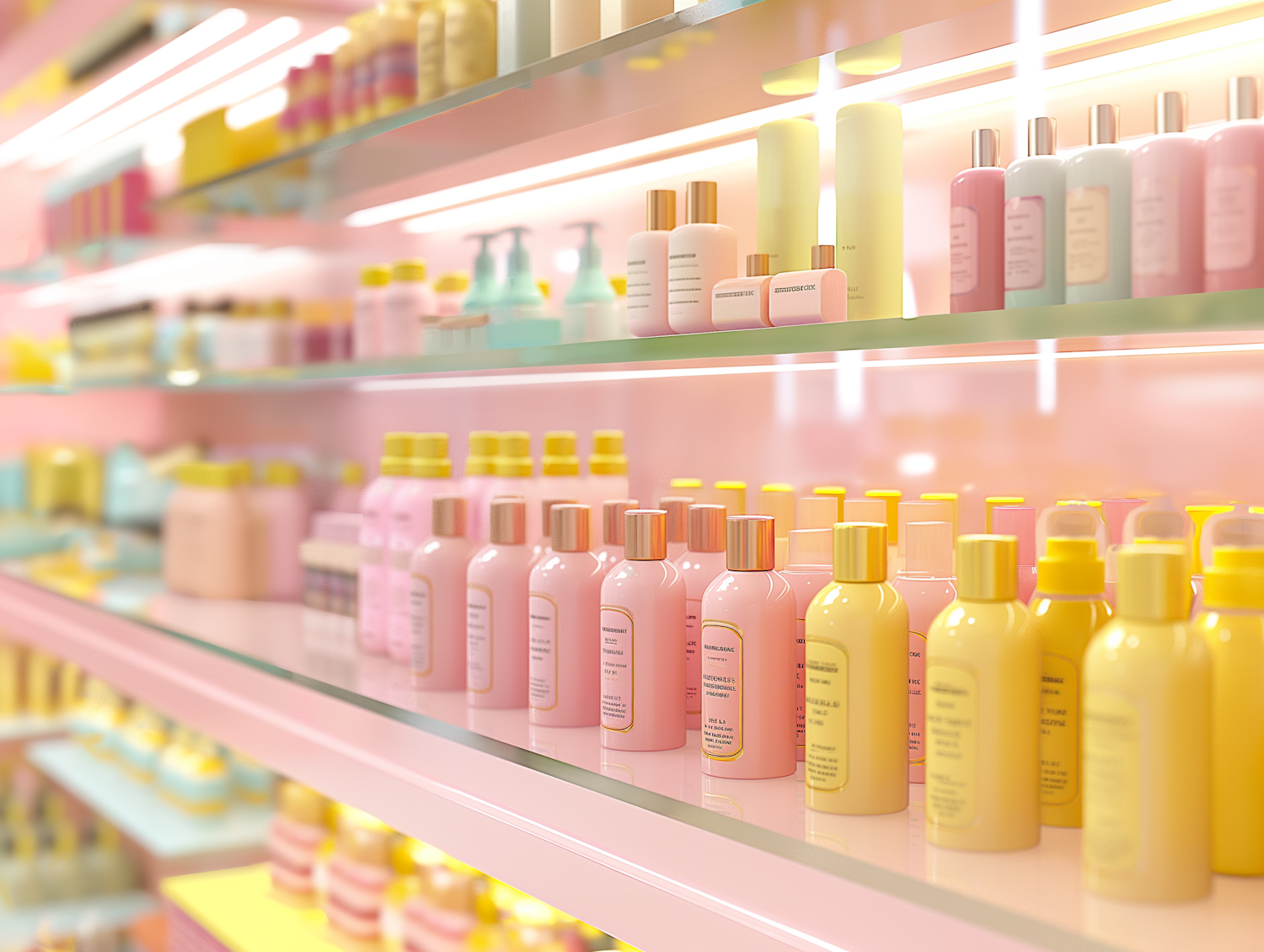 Beauty Product Display