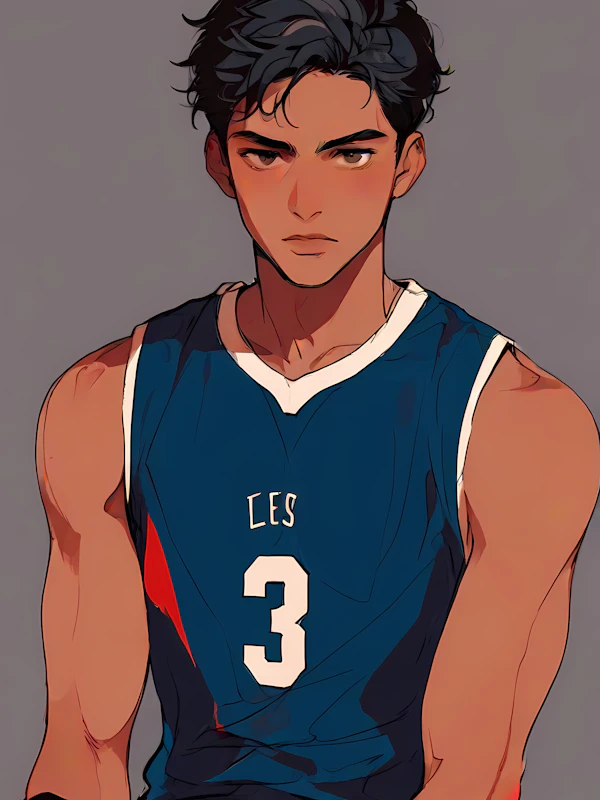Basketball Player Art