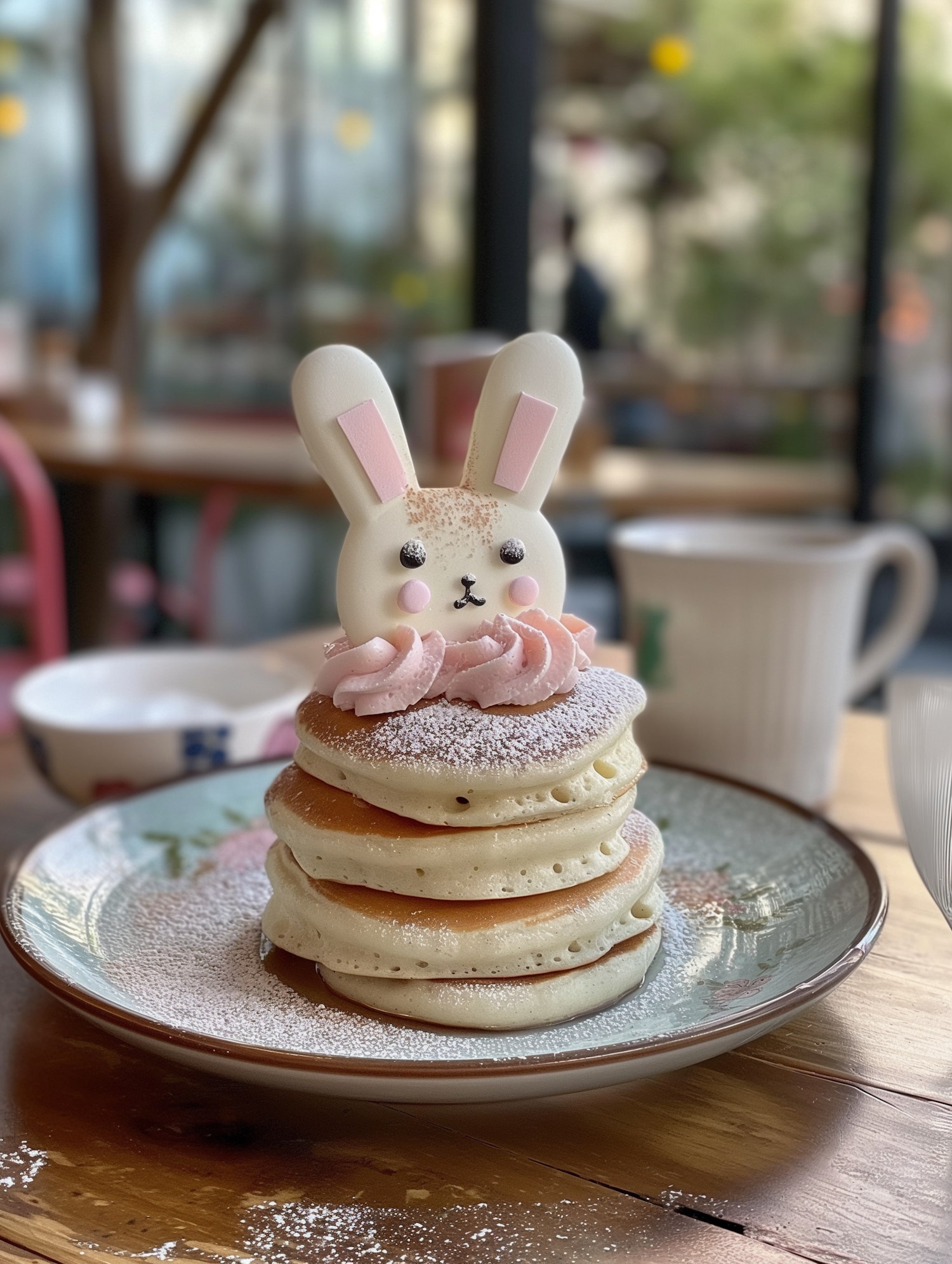 Bunny Pancake Creation