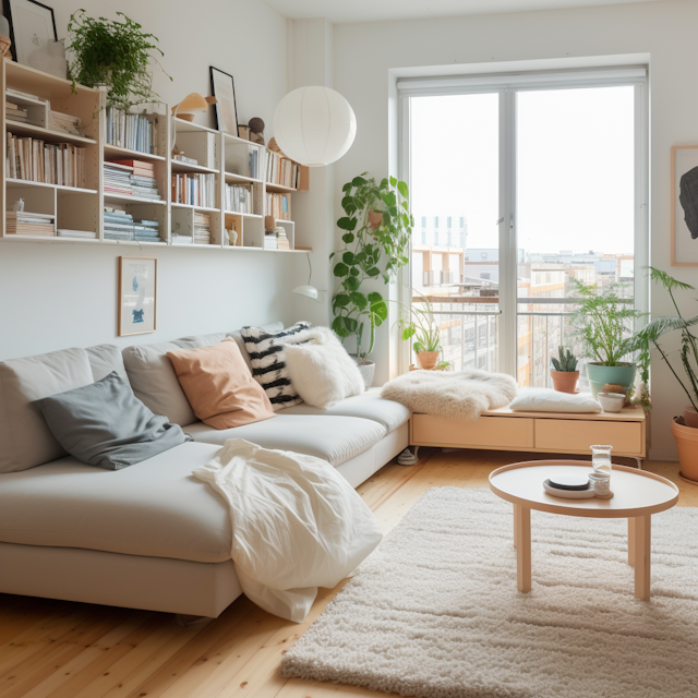 Tranquil Earth-Toned Living Room