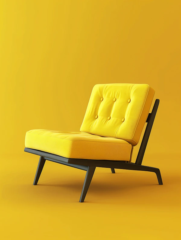 Modern Yellow Chair