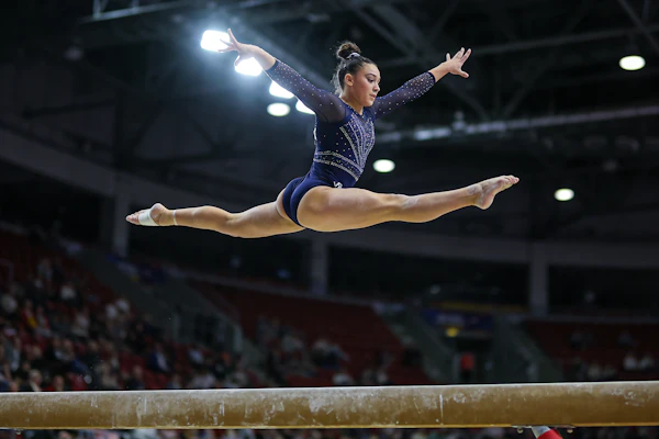 Graceful Gymnastics Pose