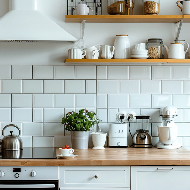 Modern Organized Kitchen