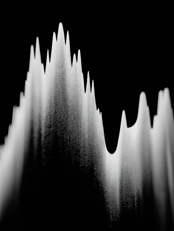 Abstract Waveform Art