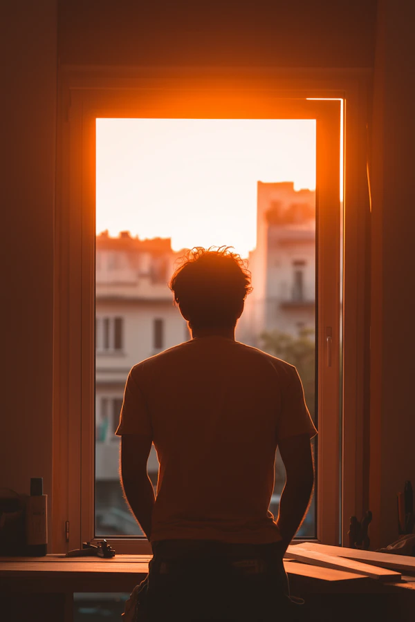 Silhouette at Sunset