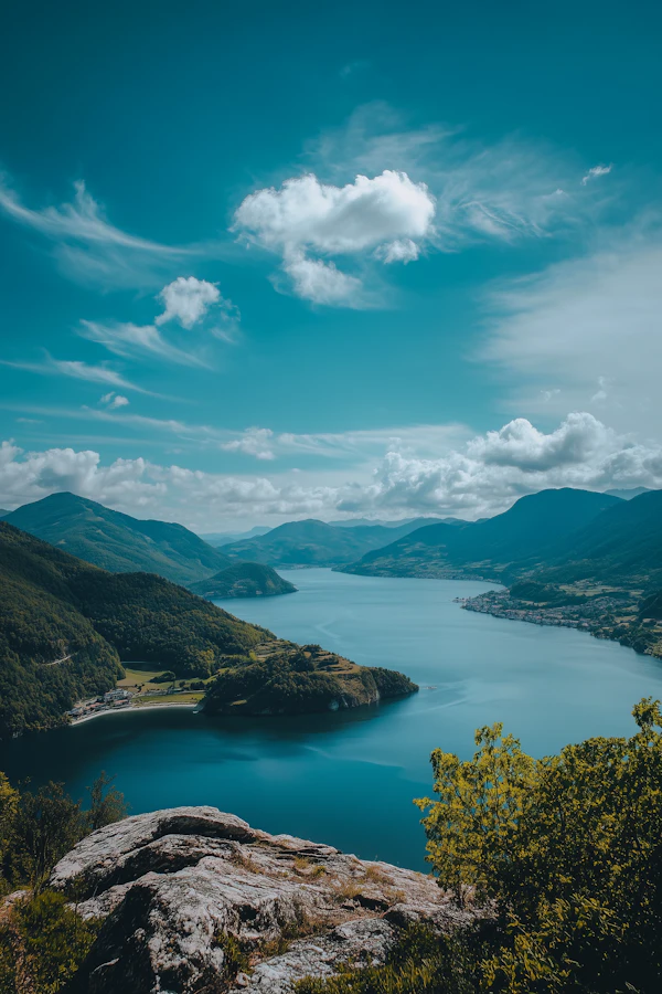 Serene Lake Landscape
