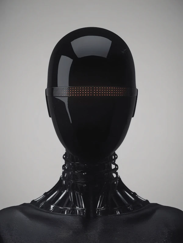 Futuristic Humanoid Robot