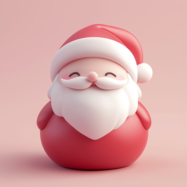 Stylized Santa Claus